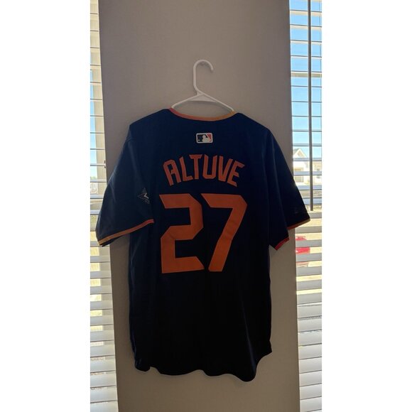 Connect City Stros Nike Jose Altuve #27 Houston Astros Jersey Size Small - Picture 5 of 5